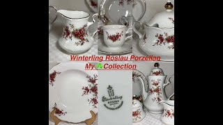 Winterling Röslau PorzellanMy ☘️Collection [upl. by Enaffit]