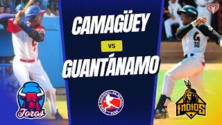 Serie Nacional 63 Camagüey vs Guantánamo 1er juego [upl. by Beutner]