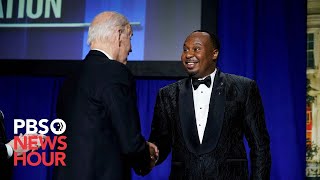 WATCH LIVE Biden attends White House Correspondents’ Dinner hosted by Roy Wood Jr [upl. by Yspyg619]