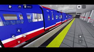 Roblox London Underground DLR DJMN Lines royal Victoria to Stratford international [upl. by Jewett]