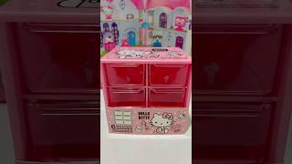 Sanrio Hello Kitty Multipurpose Drawer Organizer ASMR Satisfying Fun Sanrio Hellokitty [upl. by Cordalia]