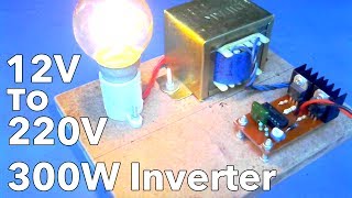 12V to 220V inverter 300Watt [upl. by Ecital]