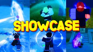 ALL CURSED ENERGYAGILITYSTRENGTH SKILLS SHOWCASE in SORCERY ROBLOX [upl. by Paucker]