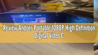 Review Andoer Portable 1080P High Definition Digital Video Camera DV Camcorder 16MP 27 Inch LCD Scr [upl. by Niattirb208]