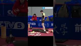 Sun Yingsha to walk over people tabletennis pingpong sports [upl. by Sirrah136]