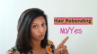 Hair Rebonding Reality Mamta Sachdeva Cabin Crew [upl. by Nevag]