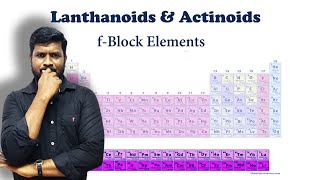 8Lanthanoids amp Actinoids  f block elements  CHEMISTRYTEACHu [upl. by Anitsrihc]