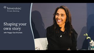 Shaping Your Own Story Career Advice from PeggySue Khumalo  Investec [upl. by Ahtennek747]