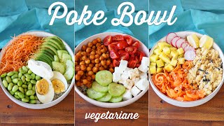 POKE BOWL Fatte in Casa  Fresche Estive e Vegetariane  Ricette Life amp Chiara [upl. by Rramo]