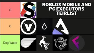 Roblox Mobile and Pc Executor Teirlist 🤔 Which is the Best Executor Currently [upl. by Eibrik]