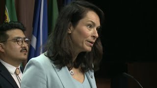 NDP MP Heather McPherson discusses bill to protect workers pensions – April 30 2024 [upl. by West]