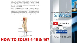 41516 hibbeler statics 12th  hibbeler  solutions manual [upl. by Ronyar777]