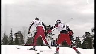 Holmenkollen 2002  50 km F  World Cup [upl. by Hafinah]