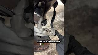 Stuck Tie Rod MOST Mechanic’s Don’t Know This Insane Trick mechanic [upl. by Ahsenek390]