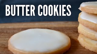 How to make EASY 3 ingredient Cookies  Delicious basic cookie recipe [upl. by Jehovah699]