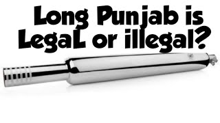 Long punjab vs original silencer Royal Enfield comparison amp LegaL or illegaL silencer kaunsa hai [upl. by Mikel]