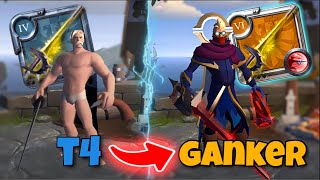 RAT ➜ GANKER  Solo PvP  Albion online [upl. by Ecineg]