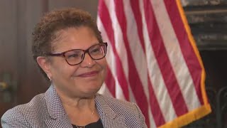 LA Mayor Karen Bass discusses 13 billion plan for homelessness [upl. by Tubb]