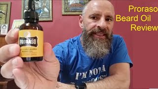 Proraso Beard Oil Review [upl. by Harewood461]