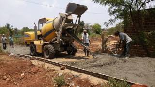 Cement Concrete CC road construction [upl. by Ardeid870]