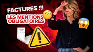 Faire une facture en entreprise  les mentions obligatoires [upl. by Maier]