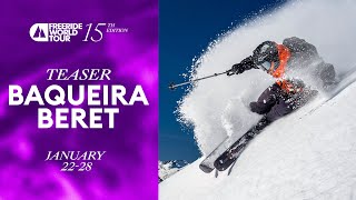 TEASER FWT22 Baqueira Beret I January 2228 [upl. by Ayamahs]