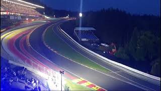 Spa 24hr unseen crash under safety car at night [upl. by Riane272]