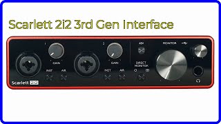 REVIEW 2024 Scarlett 2i2 3rd Gen Interface ESSENTIAL details [upl. by Antonina604]