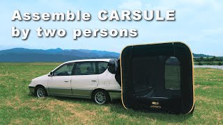 Assemble carsule by two persons [upl. by Ahseiyk]