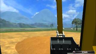 komatsu pc 240LCN farming simulator 2011 [upl. by Castor]