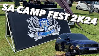 I wasn’t supposed to be there but hey I made it  SA Camp Fest 2K24 Biggest Car Show in Africa [upl. by Martelle620]