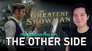 The Other Side PT Barnum Part Only  Karaoke  The Greatest Showman [upl. by Atalya]