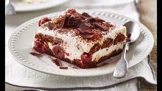 Tiramisu ForêtNoire – Recette au four de Betty Bossi [upl. by Retluoc]