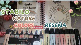 Stabilo boss Nature Colors review reseña ¿Valen la Pena swatches backtoschool regresoaclases [upl. by Valentine]