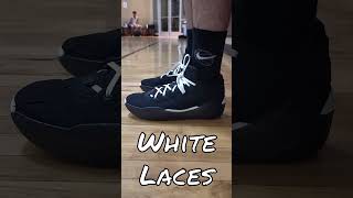 Black Laces or White Laces shorts basketball sneakers jordan whitelaces blacklaces jordan39 [upl. by Aitekram]