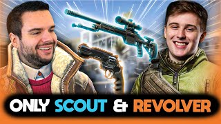 CS2 MM bis wir Revolver  Scout only gewinnen 😬 ACHTUNG VIELE RAGES [upl. by Ferris]