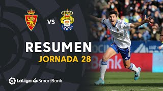 Resumen de Real Zaragoza vs UD Las Palmas 21 [upl. by Hambley]