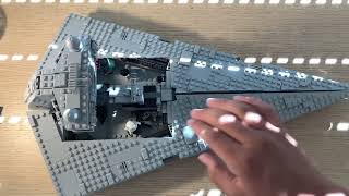 Lego Imperial Star Destroyer Review [upl. by Oeram39]