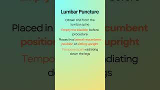 Things you need to know about lumbar puncture for NCLEX  NCLEX Nursing Review [upl. by Arimihc]