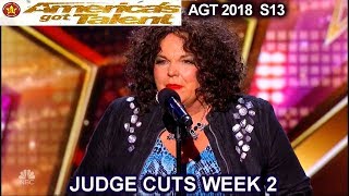 Vicki Barbolak Stand Up Comedian SO FUNNY Americas Got Talent 2018 Judge Cuts 2 AGT [upl. by Atsahc343]