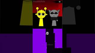 Gray Eyes Satoru find Yellow Simon FlourishArts Incredibox Sprunki  Glow Bouncing Square [upl. by Nosnehpets820]