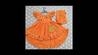 baby frock design trending beautiful dress idea چھوٹی بچیوں کے خوبصورت فروک اور کرتی کے ڈیزائن [upl. by Godard]