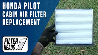 How to Replace Cabin Air Filter 2016 Honda Pilot  AQ1058 [upl. by Naoh]