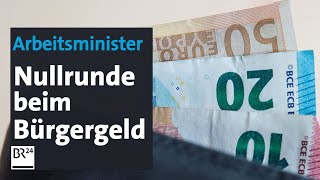 Bürgergeld Nullrunde schärfere Sanktionen  BR24 [upl. by Aissilem]