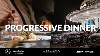 MercedesBenz of Wilsonville AMG Progressive dinner [upl. by Annoyik]