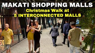 Makati’s Best Christmas Shopping Malls 2024  One Ayala SM Makati Glorietta amp Greenbelt [upl. by Dutch]