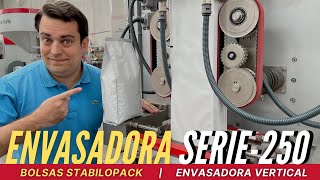 Envasadora Vertical  SERIE250 PRO  Envasadora Vertical Automática  Máquina Envasar  Innoenvas ✅ [upl. by Mcquoid]