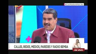 Maduro entrevistado por Juan Carlos Monedero en Con Maduro 27 de mayo de 2024 [upl. by Norad]