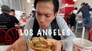 VLOG LA burgers california friends vacation food beach [upl. by Ffilc]