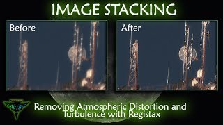 Image Stacking to Remove Atmospheric Blurring and Distortion [upl. by Anyel]